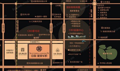 成都全网担保网&#8226;城南华府都会——豪宅不可跨越巅峰